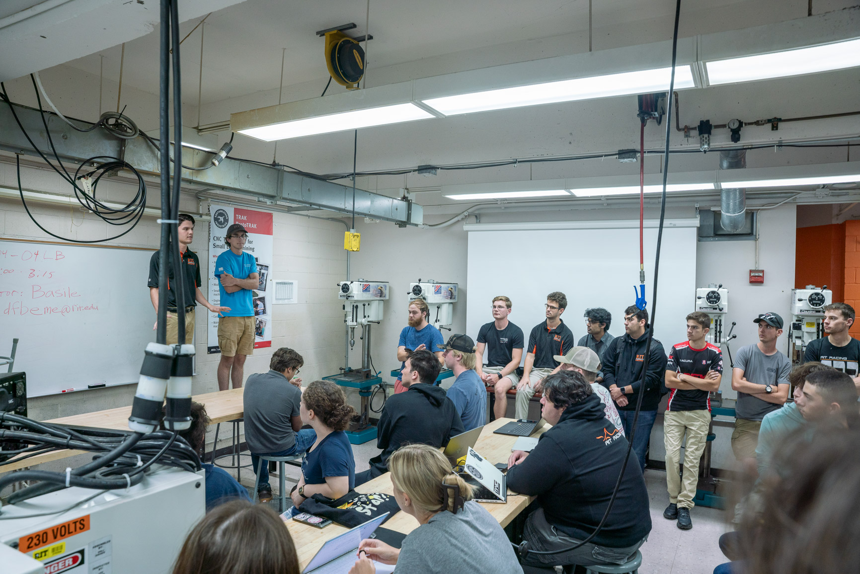RIT Racing machine shop